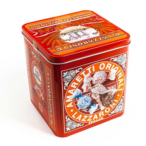 Amaretti di Saronno - Italian Cookies Gift Tin