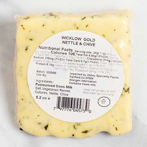 Wicklow Gold Irish Cheddar with Nettle & Chive