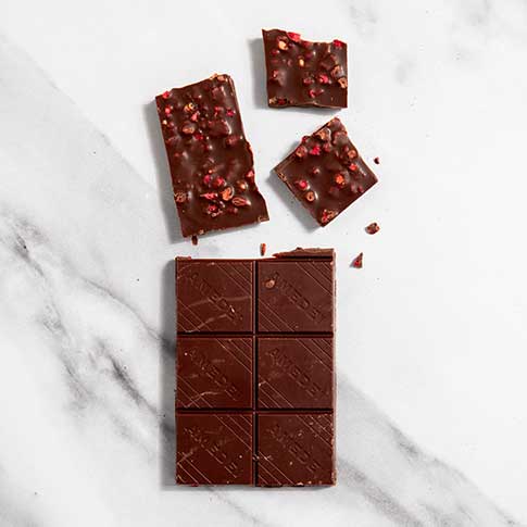 Toscano Frutti Rossi - 70% Dark Chocolate Bar with Strawberries, Raspberries & Cherries