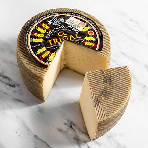 El Trigal Artisan Raw Milk Manchego DOP Cheese Aged 8 Mo.