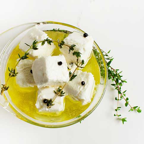 Australian Marinated Feta Cheese