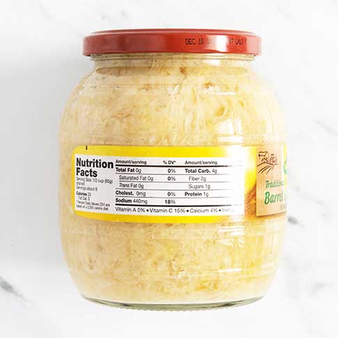 Barrel Sauerkraut