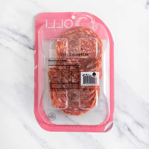 Sliced Calabrese Salami