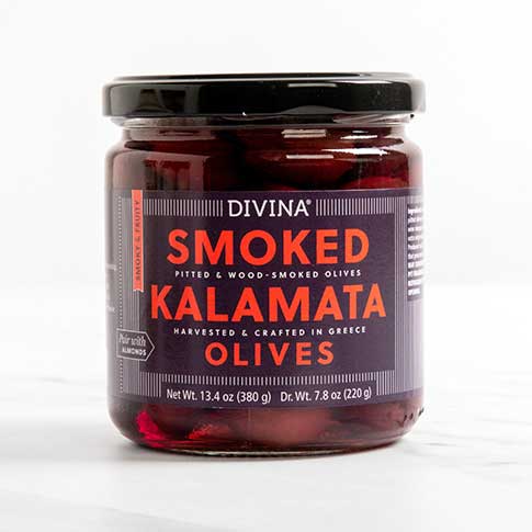 Smoked Kalamata Greek Olives