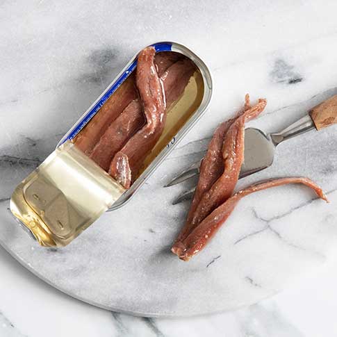 Spanish Anchovies in Olive Oil