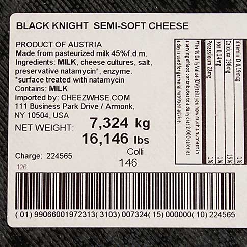 Black Knight Tilsit Cheese