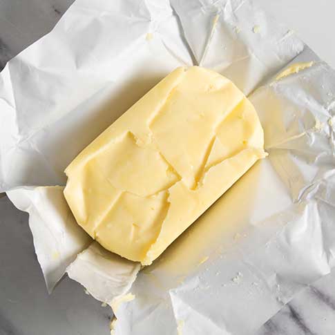 French Butter with Coarse Rock Salt