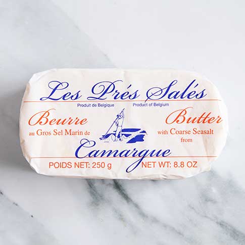 Les Pres Sales Butter with Camargue Sea Salt, 8.8 oz (Multi Pack)