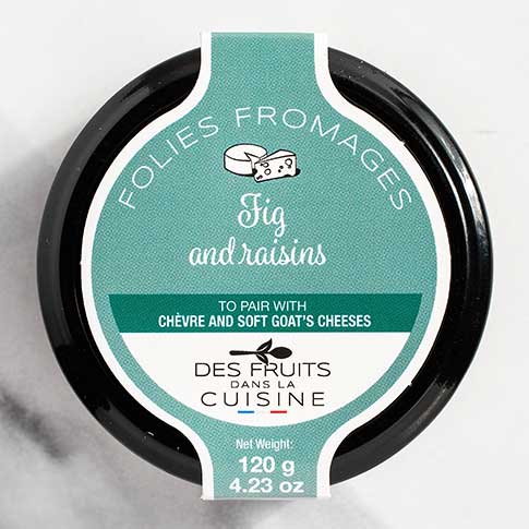 French Fig & Raisin Spread for Goat’s Milk Cheeses