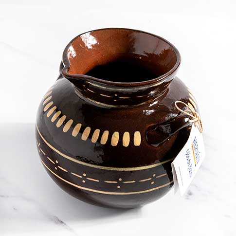 Ceramic Hot Chocolate Pot - Olla de Barro