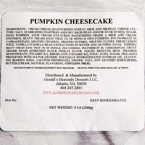 Pumpkin Cheesecake