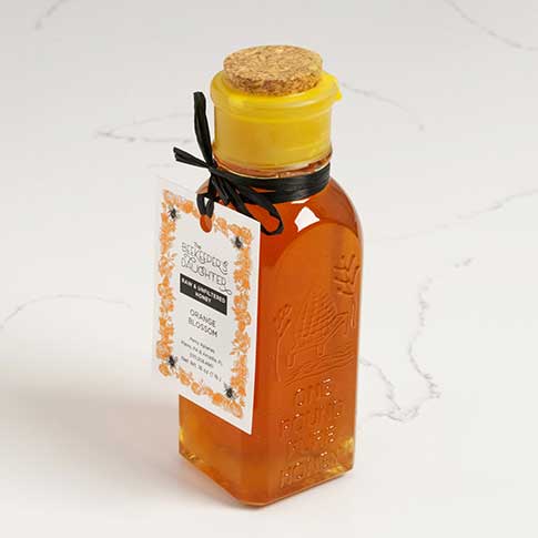 Raw Orange Blossom Honey - Gift Bottle