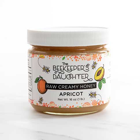 Raw Creamed Honey 1 Lb Jar