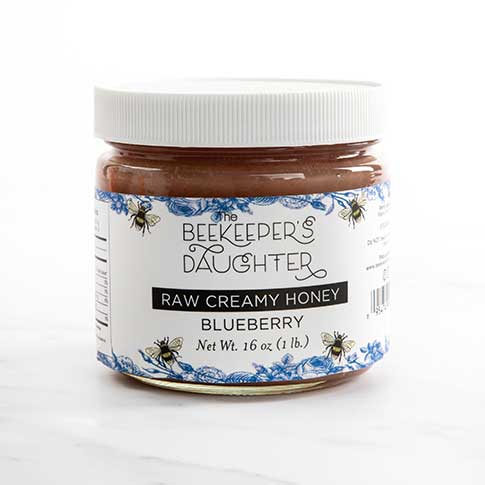 Raw Creamed Honey 1 Lb Jar