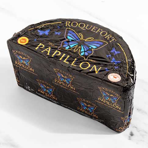 Papillon Roquefort AOP Cheese -  Black Label