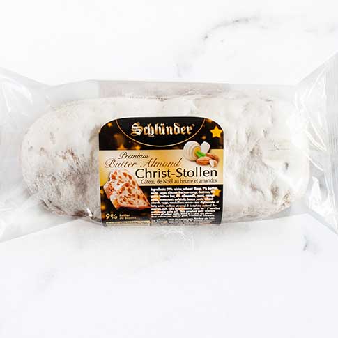 Butter Stollen with Almonds