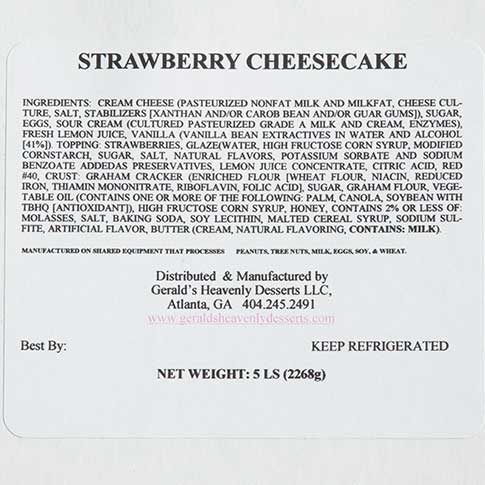 Strawberry Cheesecake