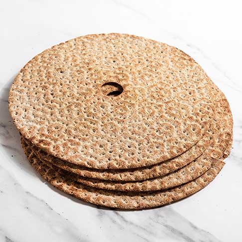 Swedish Rye Crispbreads Rounds