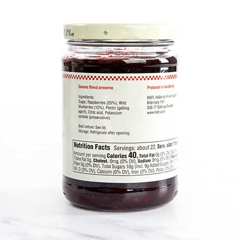 Swedish Queens Blend Preserves