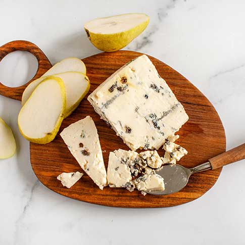 Deer Creek Blue Jay Quintuple Creme Blue Cheese with Juniper Berries