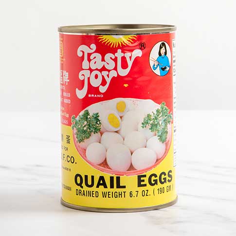 Brand Whole Boiled Quail Eggs in Brine