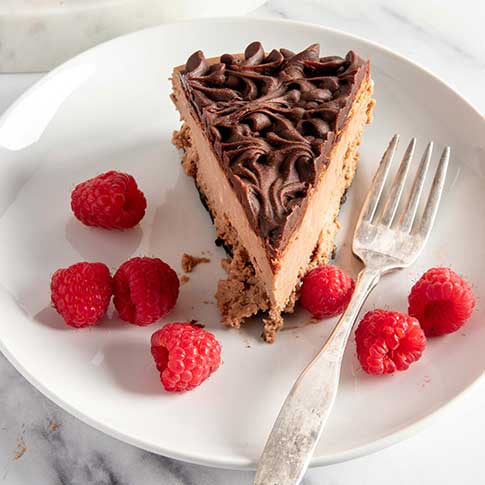 Triple Chocolate Cheesecake