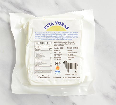 Valbreso Feta Cheese