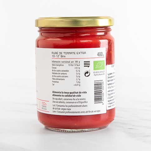 Certified Organic Tomato Puree