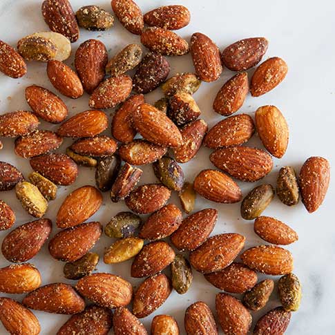 Rosemary Almonds and Pistachios