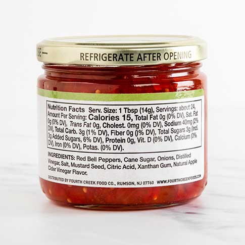 Red Pepper Sweet- Relish