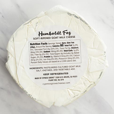 Humboldt Fog Cheese - 5lb