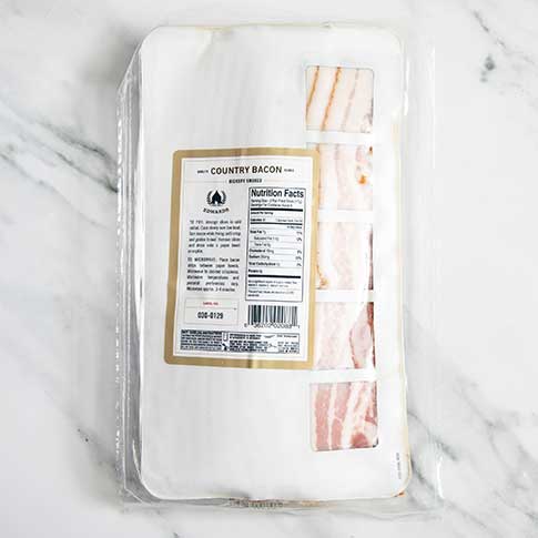 Hickory Smoked Virginia Country Bacon