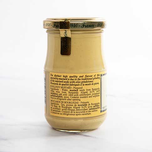 Dijon Mustard with Burgundy Wine