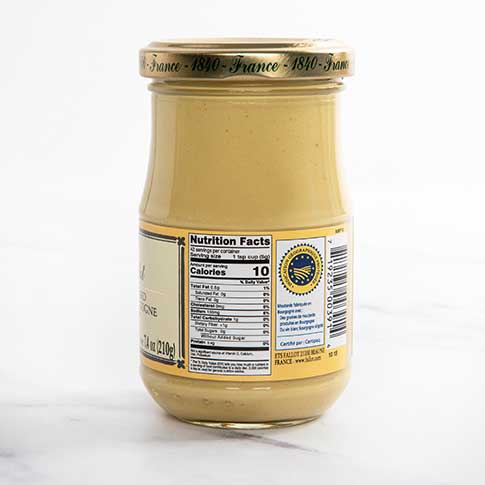 Dijon Mustard with Burgundy Wine