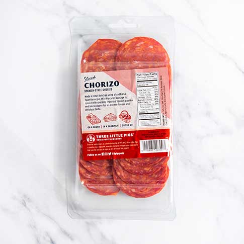 Dry Cured Chorizo - Sliced