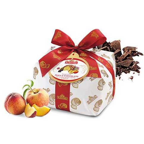 Peaches & Chocolate Panettone