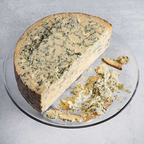 Blue Stilton DOP Half Moon Cut Gift Box