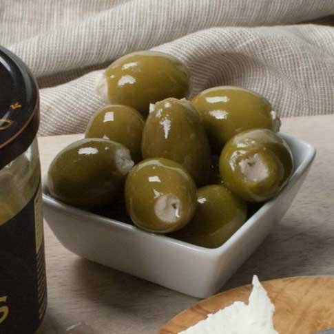 Cheese Stuffed Greek Olives