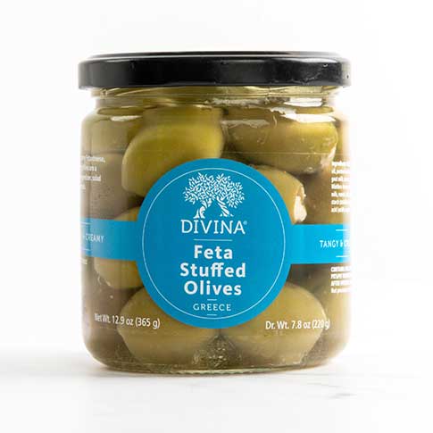 Cheese Stuffed Greek Olives