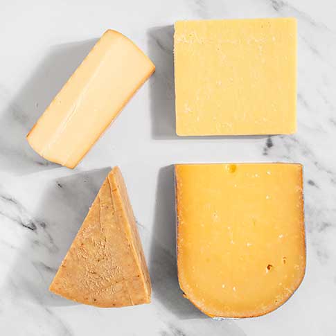 Cheese Assortment For Pizza And Beer Lovers