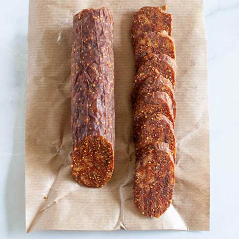 Fig Salami with Smoked Paprika & Aleppo Pepper