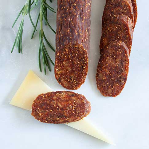 Fig Salami with Smoked Paprika & Aleppo Pepper