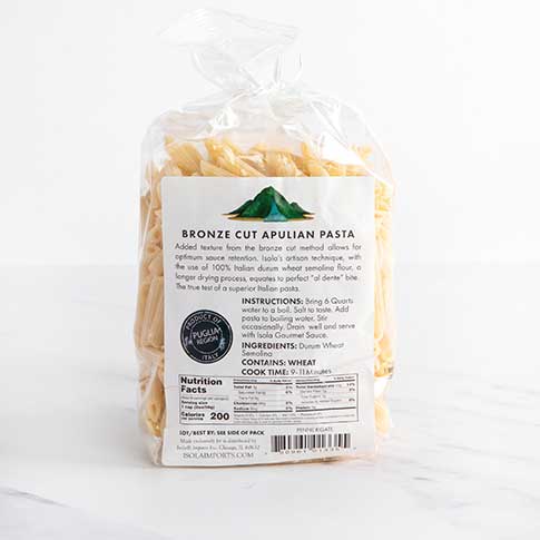 Italian Bronze Cut Semolina Wheat Pasta