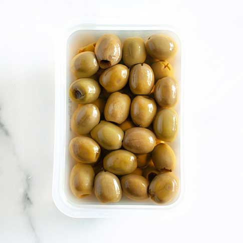 Organic Pitted Green Olives