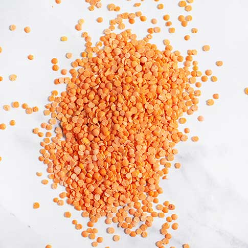 Organic Red Split Lentils