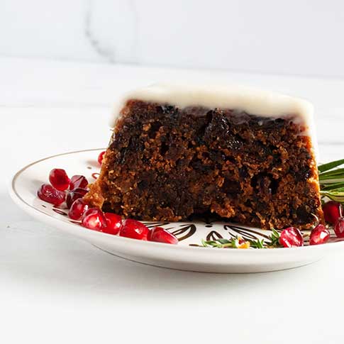 Festive Plum Pudding with Whisky