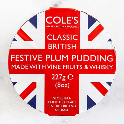 Festive Plum Pudding with Whisky