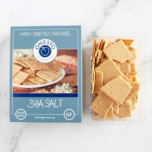 Gluten-Free Sea Salt Crackers