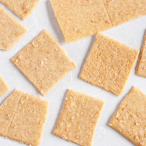 Gluten-Free Sea Salt Crackers