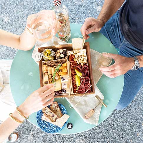 The Classic Fully-Assembled Artisan Cheese & Charcuterie Grazing Board